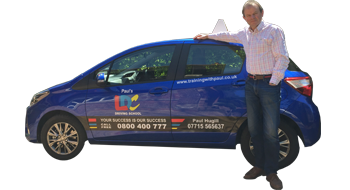 Paul Hugill's driving school car
